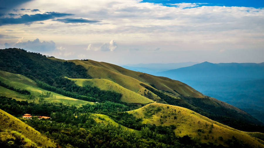 Western Ghats Mountain Range Slope Wallpaper