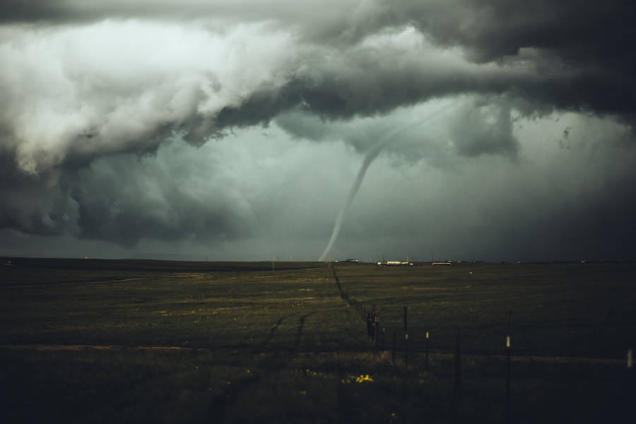 Westernville Tornado Storm 2021 Wallpaper