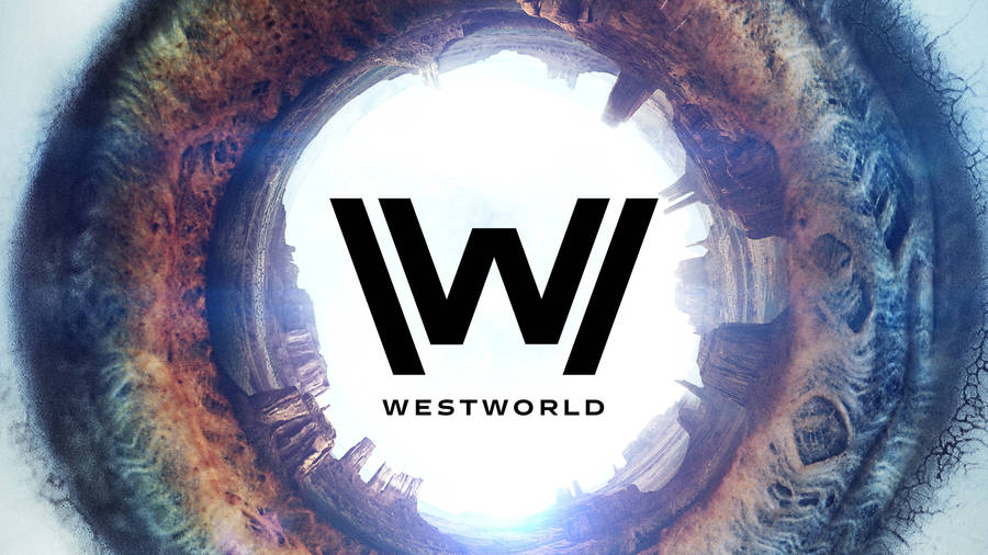 Westworld Logo With Dimension Entrance Wallpaper