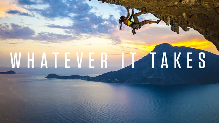 Whatever It Takes Mountain Lake Scenery Wallpaper