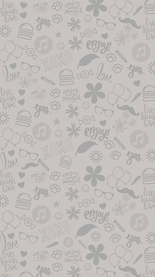 Whatsapp Chat Warm Gray Wallpaper