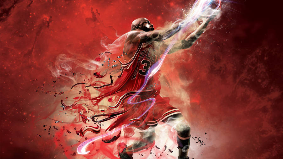 Whatsapp Michael Jordan In Digital Art Wallpaper