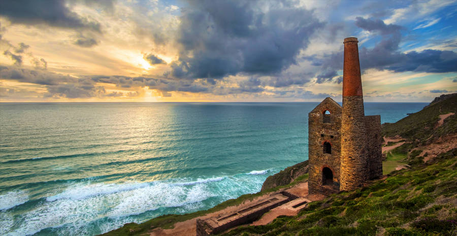 Wheal Owles Cornwall England Wallpaper