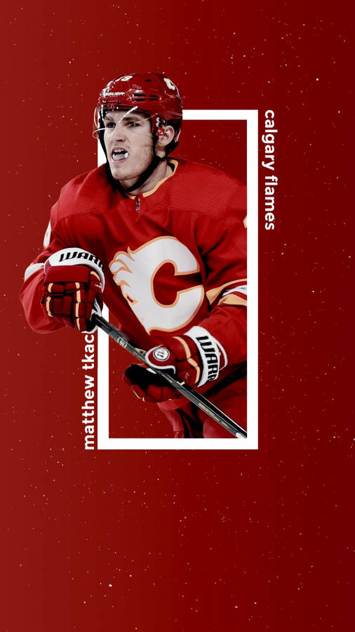 Where The Hockey Meets Art Matthew Tkachuk Wallpaper