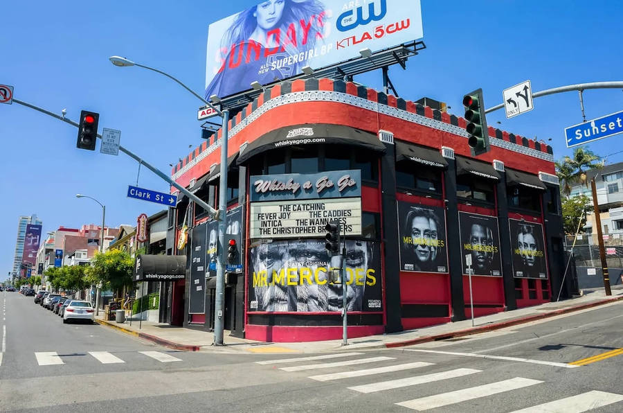 Whisky A Go Go Sunset Boulevard Wallpaper