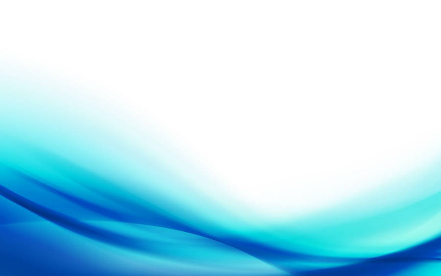 White And Blue Wavy Light Abstract Wallpaper