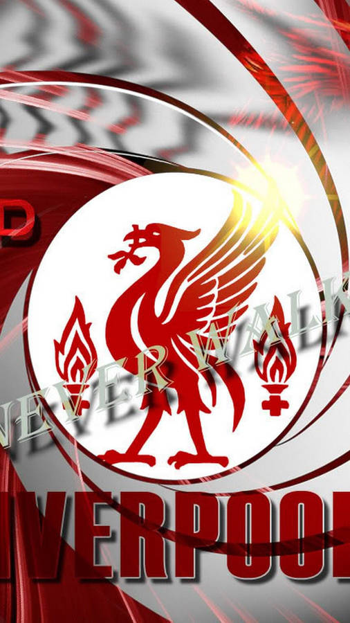 White And Red Liverpool Fc Art Wallpaper