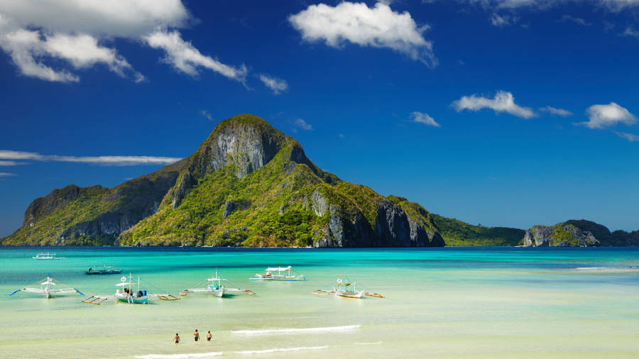 White Beach El Nido Philippines Wallpaper