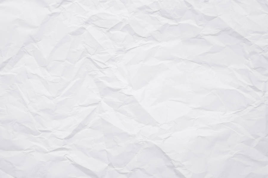 White Crumpled Paper Atmosphere Wallpaper