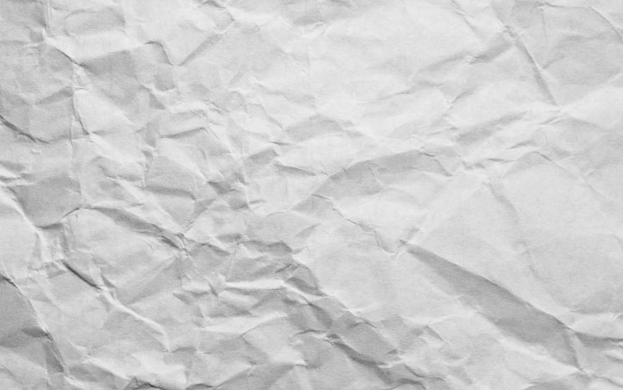 White Crumpled Paper Feature Wallpaper