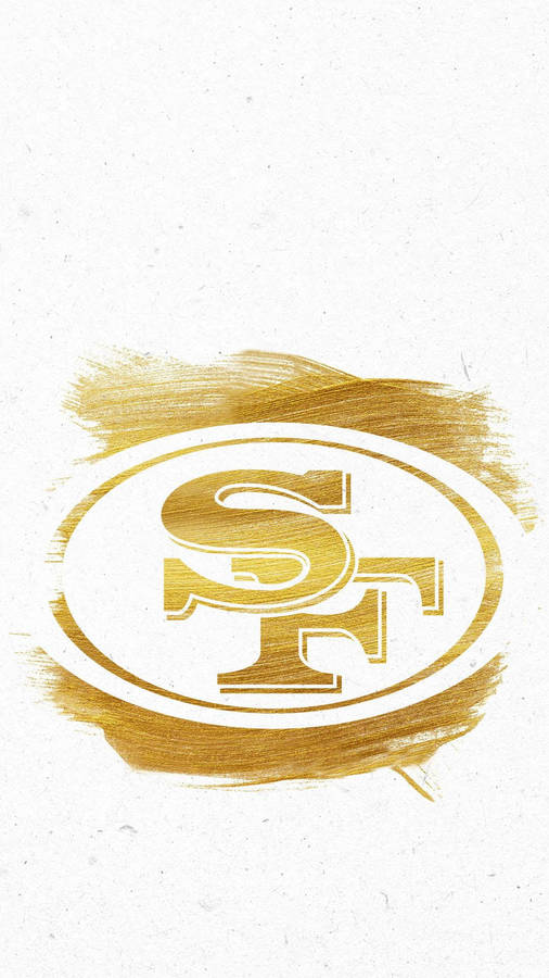 White Gold 49ers Iphone Wallpaper