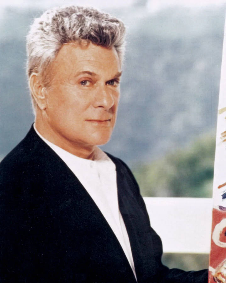 White Hair Tony Curtis Wallpaper