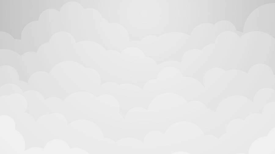 White Hd Cloudy Background Wallpaper