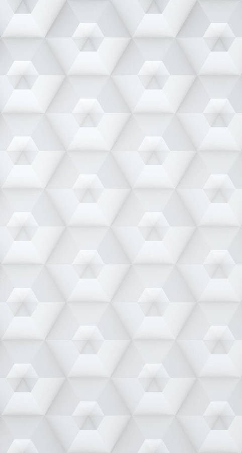 White Hexagonal Shapes Ios 7 Wallpaper
