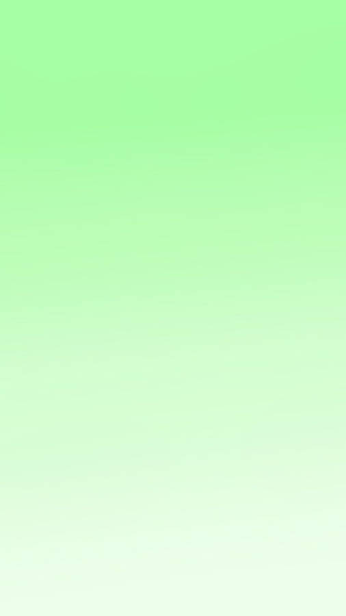 White Light Green Aesthetic Gradient Wallpaper