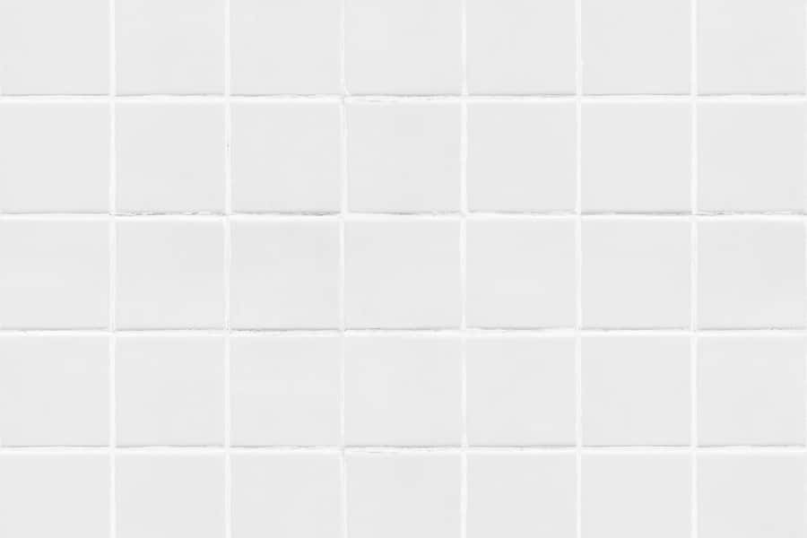 White Tile With Squares On It Wallpaper