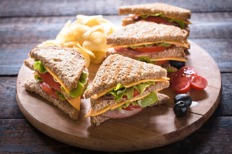 Whole Wheat Bread Sandwiches Wallpaper