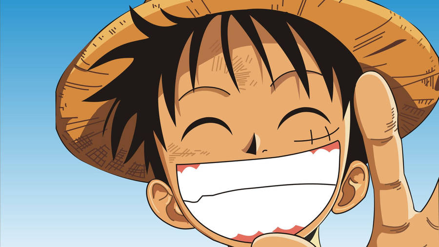 Wide Luffy Smile Wallpaper