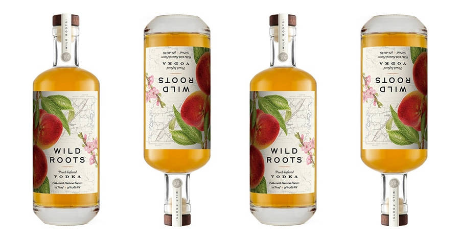 Wild Roots Peach Infused Vodka Wallpaper