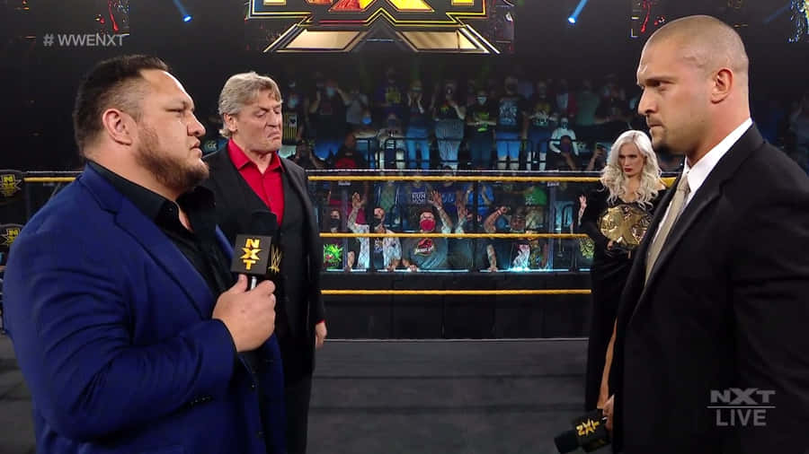 William Regal Samoa Joe Karrion Kross Wwe Nxt Wallpaper