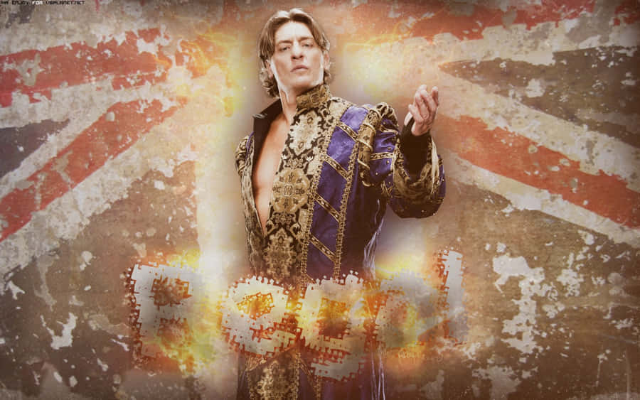 William Regal Wwe Jack Union Flag Digital Art Wallpaper