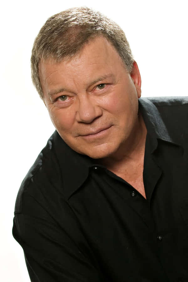 William Shatner Posing For A Portrait Wallpaper