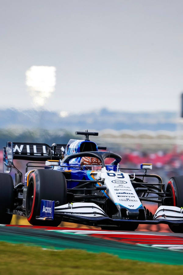 Williams Car Under Morning Sky Wallpaper