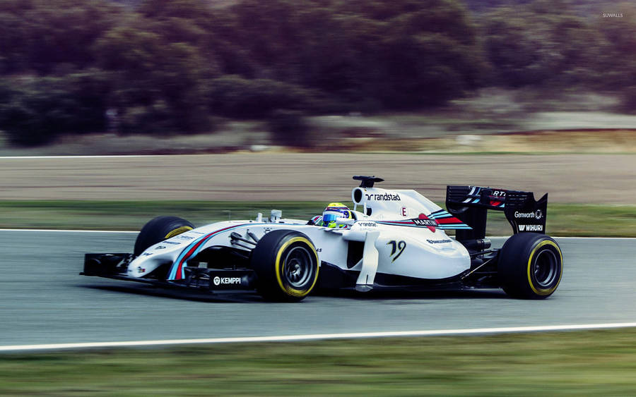 Williams Sports Car In Action Wallpaper