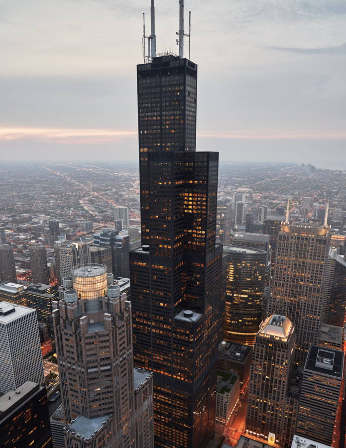 Willis Tower 65-story 311 South Wacker Parking - Parkabm Wallpaper