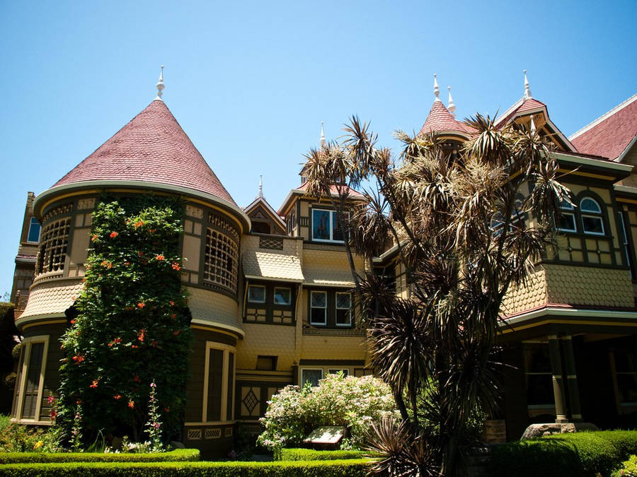 Winchester Mystery House Up-close Wallpaper