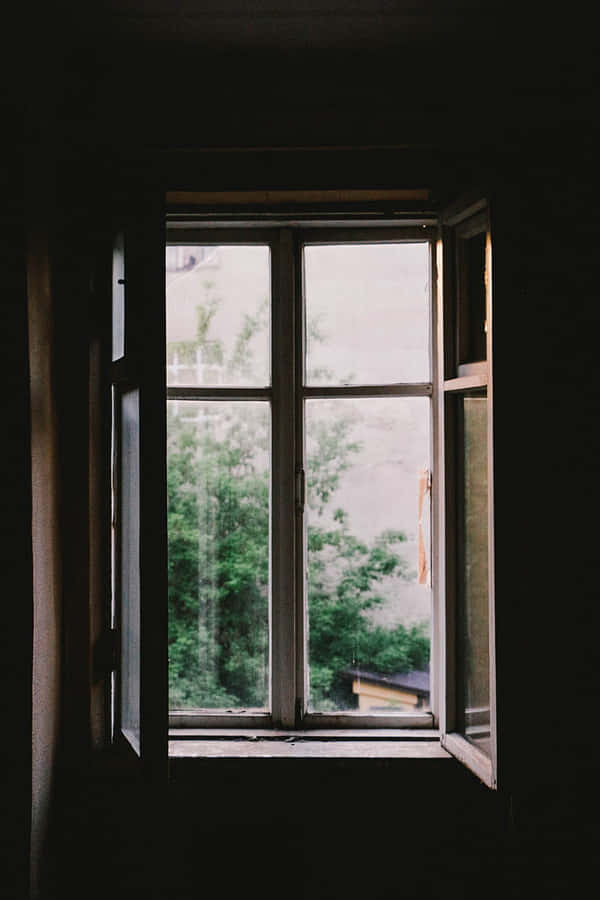 Window Dark Room Mobile Wallpaper