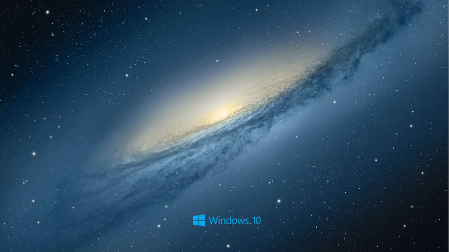 Windows 10 Cosmic Galaxy Wallpaper