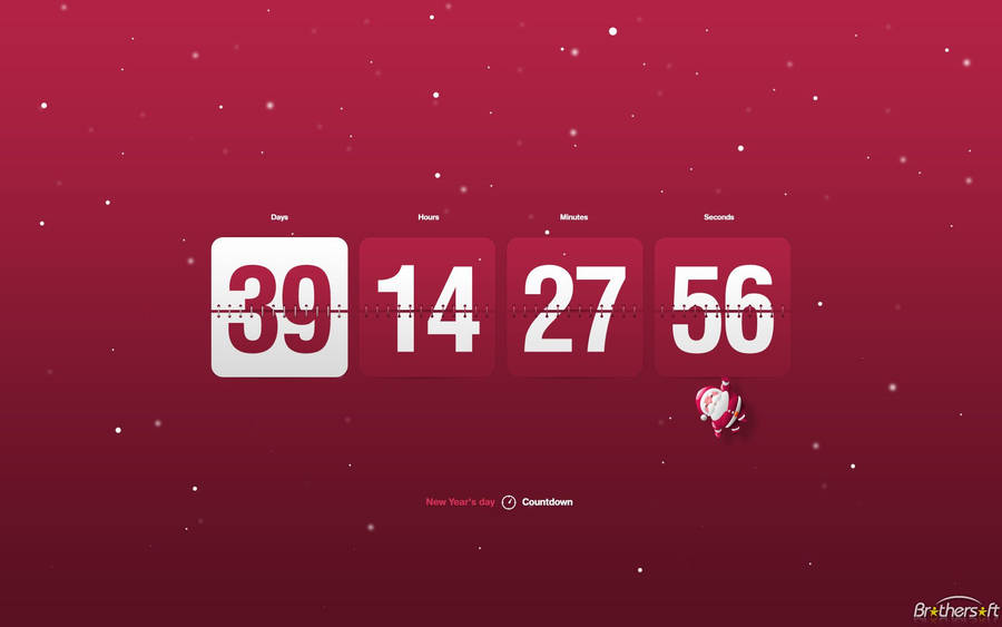 Windows 10 Countdown Clock Wallpaper