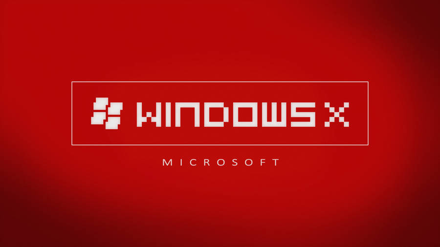 Windows 10 Hd Red X Wallpaper
