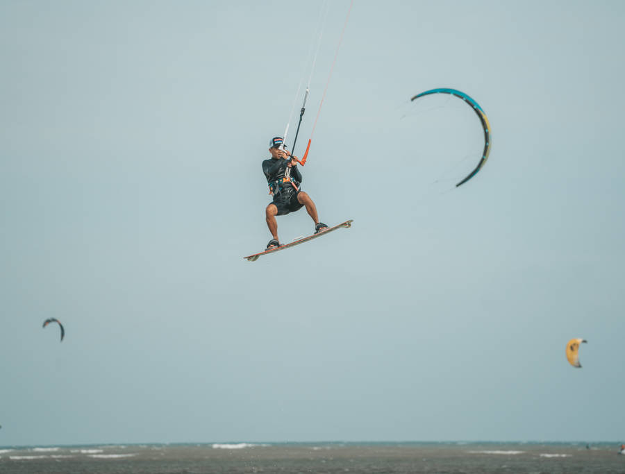 Windsurfing And Surfboard Wallpaper