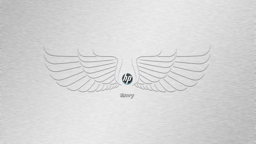 Winged Hp Laptop Logo Wallpaper
