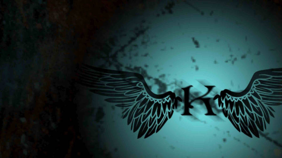 Winged Letter K Wallpaper