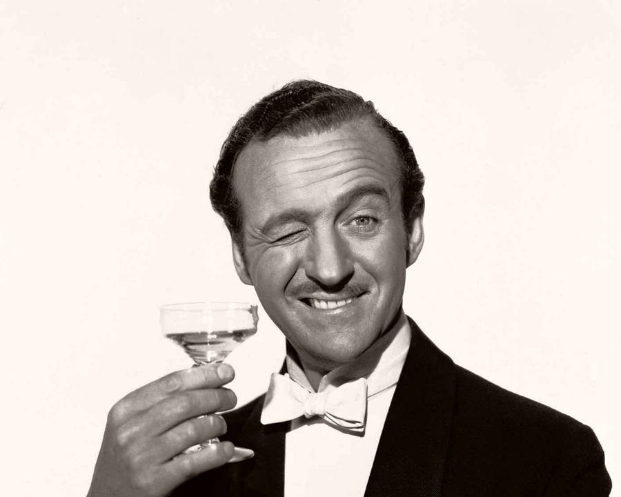 Winking Eye David Niven Wallpaper