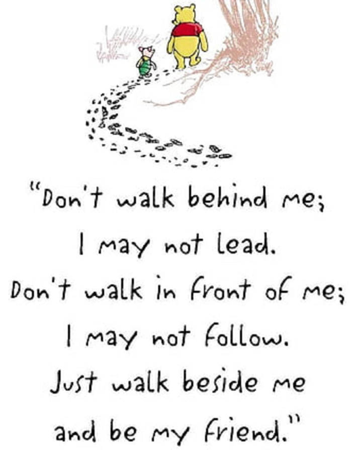 Winnie The Pooh Quotes Friendship Wallpaper