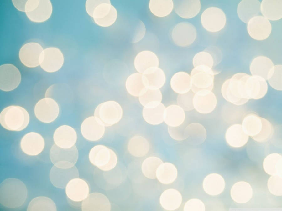 Winter Holiday Bokeh Pattern Wallpaper