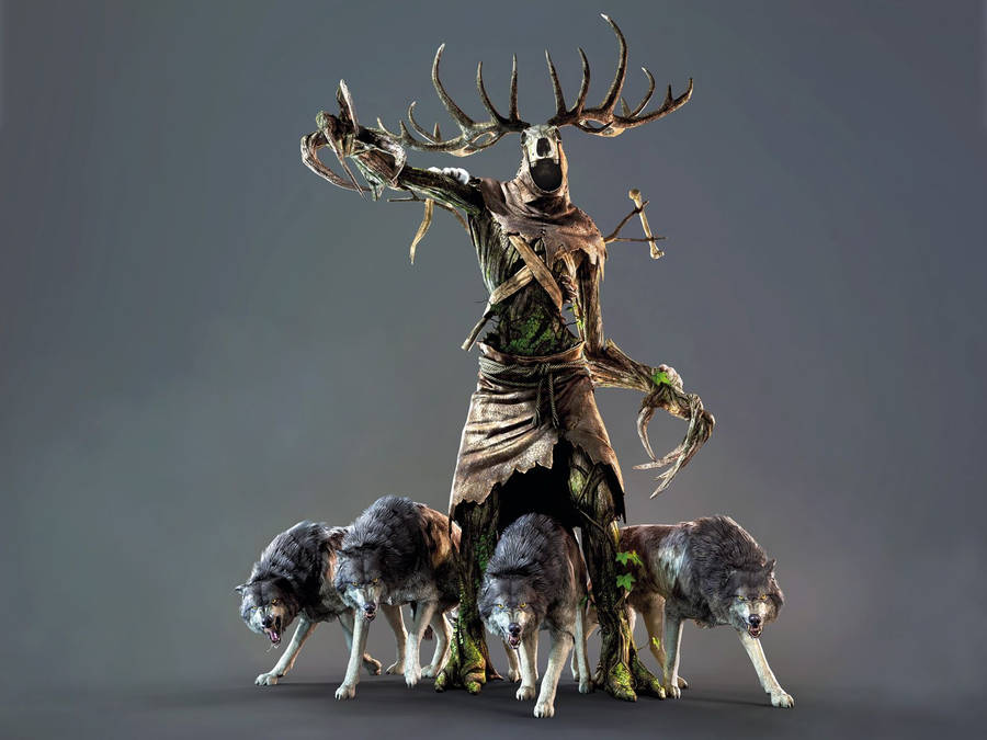 Witcher Leshen Wendigo Wallpaper