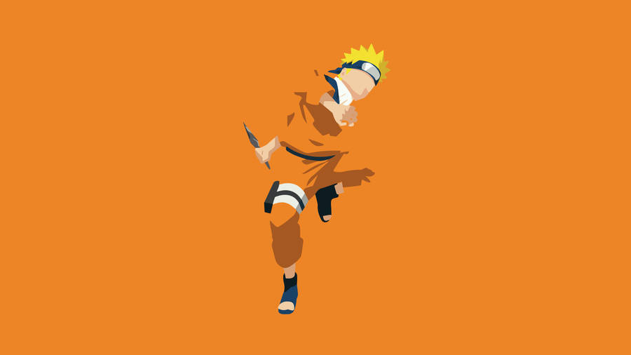 With Kunai Naruto 4k Pc Wallpaper