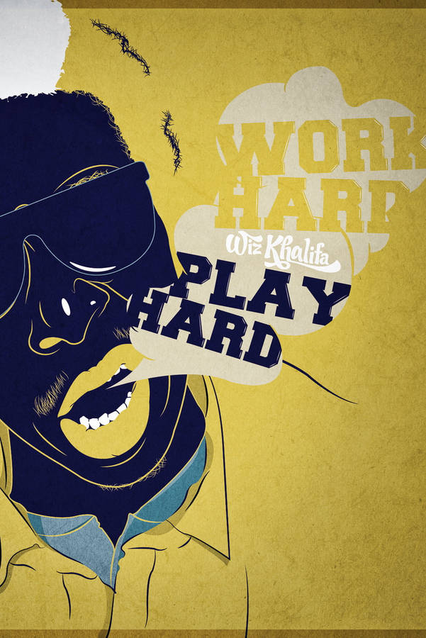 Wiz Khalifa Work Play Hard Wallpaper