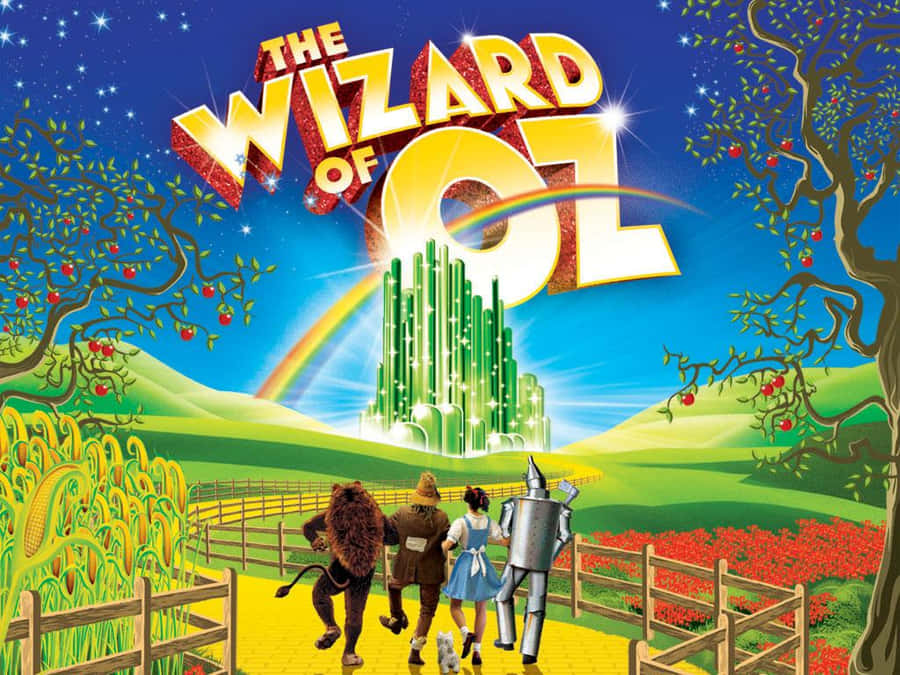 Wizard Of Oz Movie Poster Wallpaper