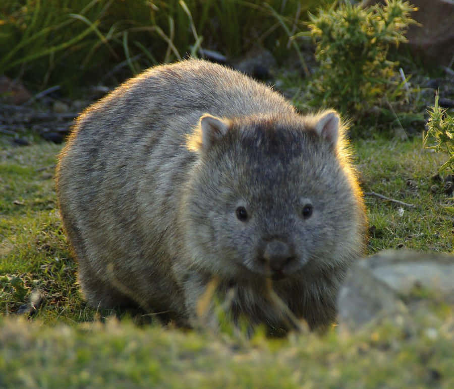 Wombatin Natural Habitat.jpg Wallpaper