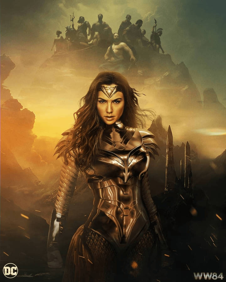 Wonder Woman 1984 Queen Of Amazons Wallpaper