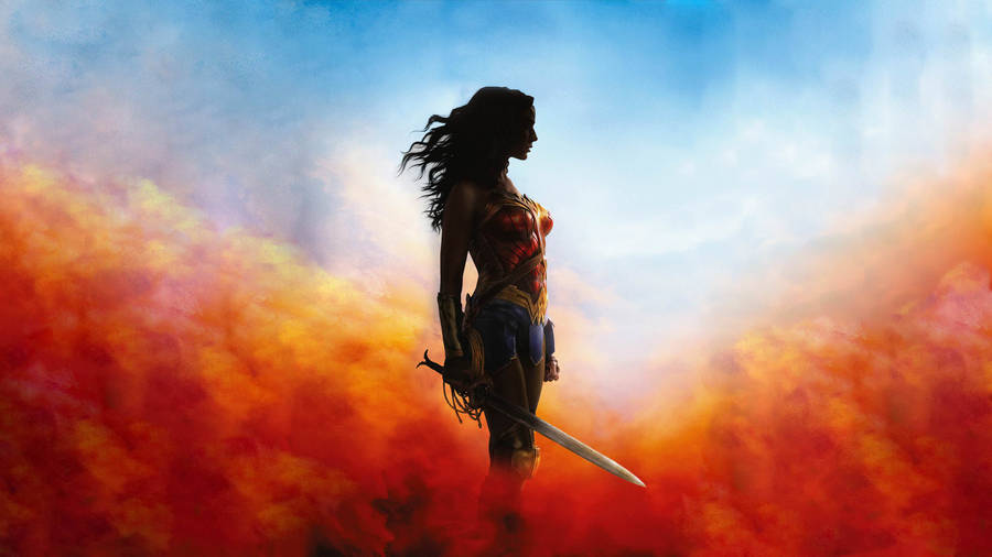 Wonder Woman Hollywood Movie Wallpaper