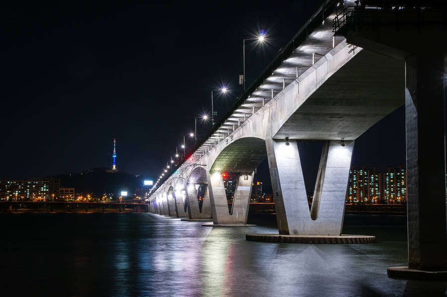 Wonhyo Bridge South Korea Wallpaper