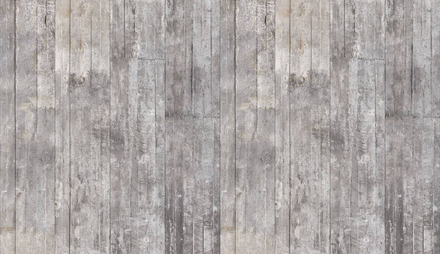 Wood Like Concrete Wall Wallpaper