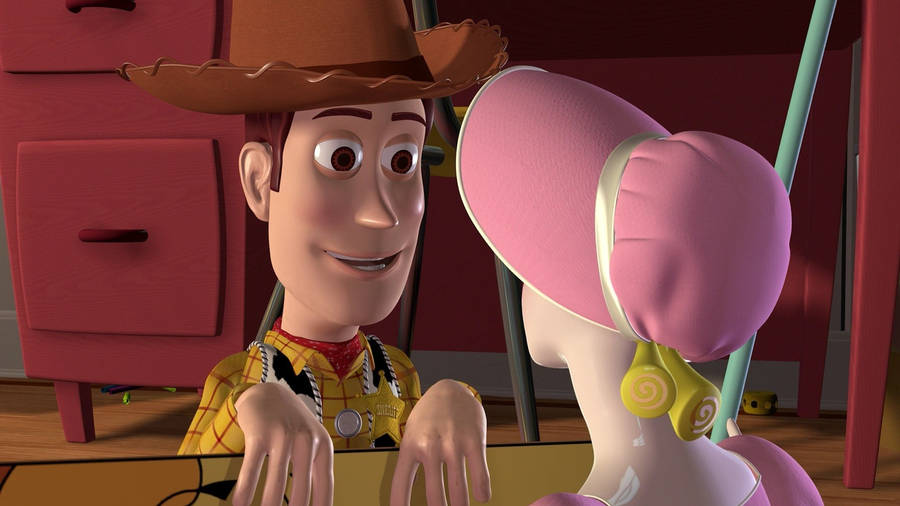 Woody And Bo Peep Talking Wallpaper